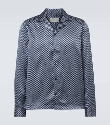 Camisa Safra de seda | Frescobol Carioca