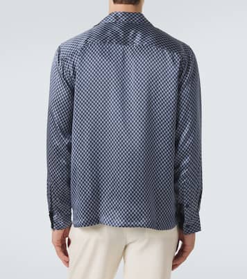 Camisa Safra de seda | Frescobol Carioca