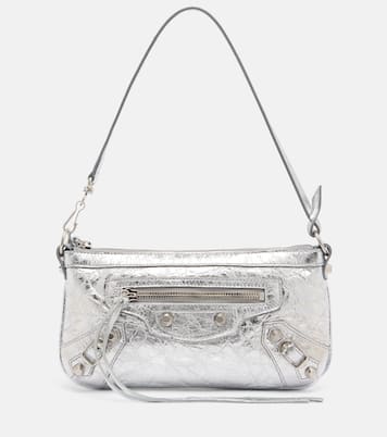Schultertasche Le City aus Metallic-Leder | Balenciaga