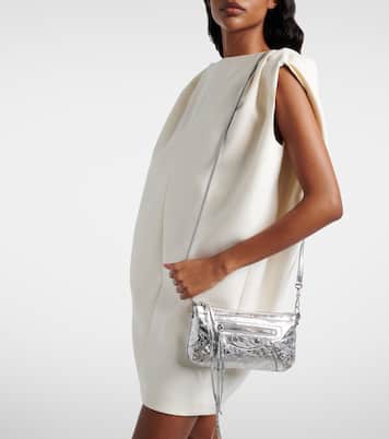 Schultertasche Le City aus Metallic-Leder | Balenciaga