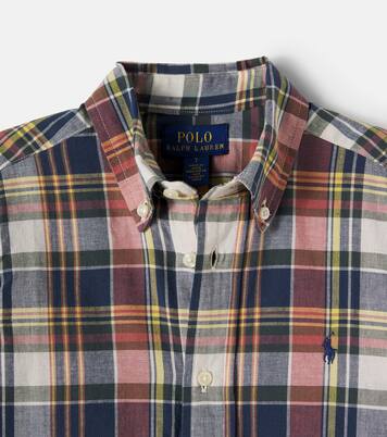 Kariertes Hemd aus Baumwolle | Polo Ralph Lauren Kids