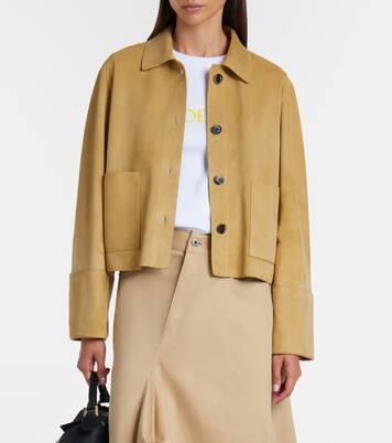 Jacke aus Veloursleder | Loewe
