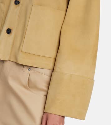 Jacke aus Veloursleder | Loewe
