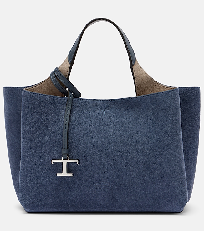 Apa Small suede tote bag