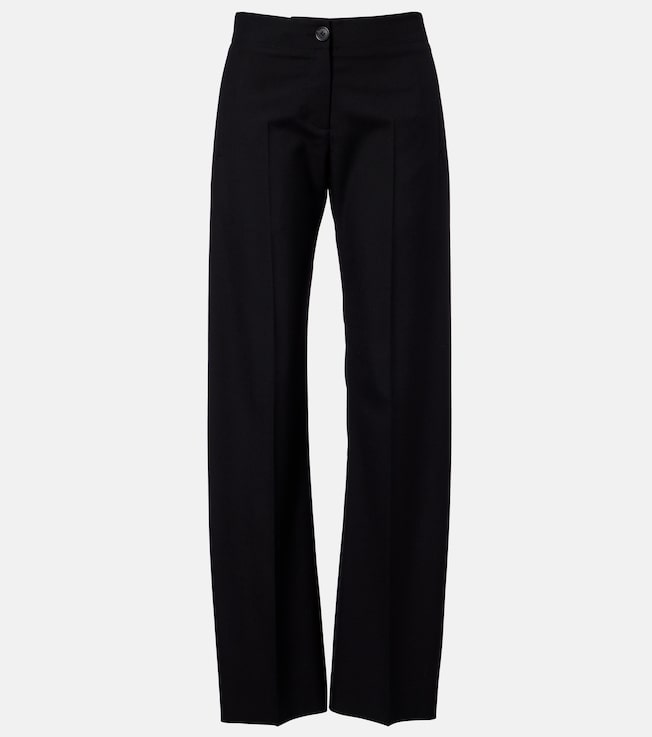 Mita virgin wool straight pants