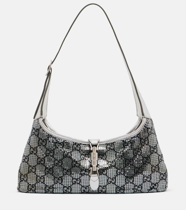 Jackie Slim GG mesh shoulder bag