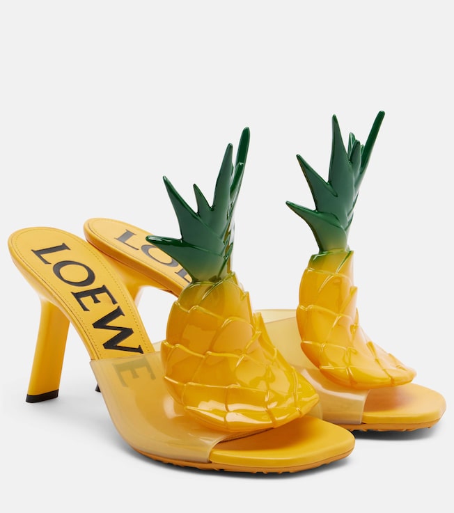 Paula's Ibiza Petal PVC mules