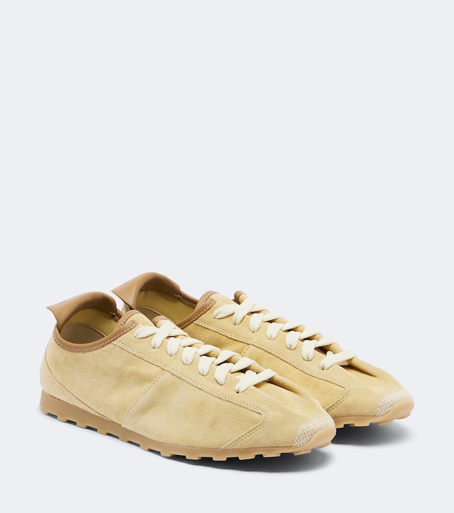 Tennis suede sneakers