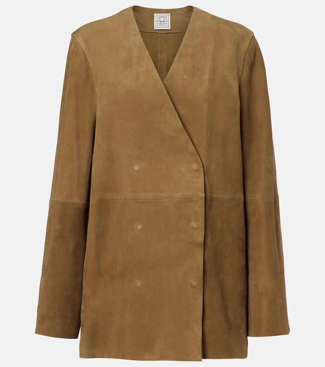 Suede blazer