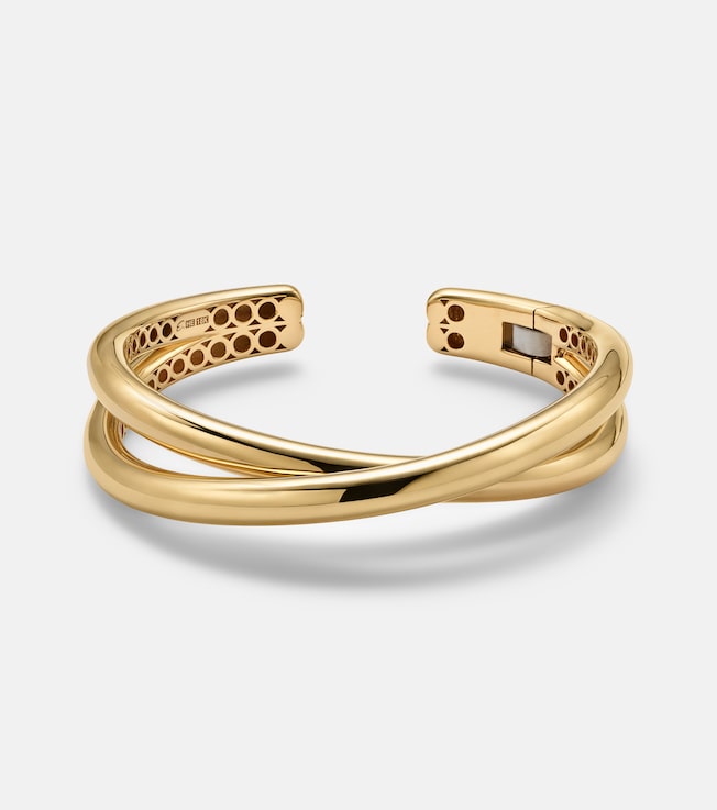 Infinity Loop Medium 18kt gold cuff bracelet