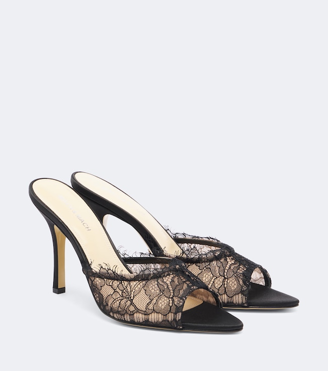 Devon lace mules