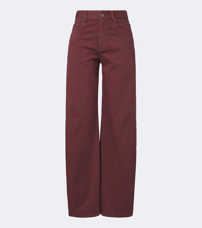 Monili barrel-leg jeans