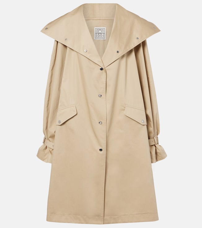 Cotton trench coat