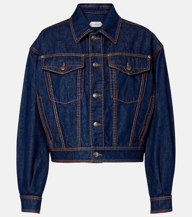 Medusa denim jacket
