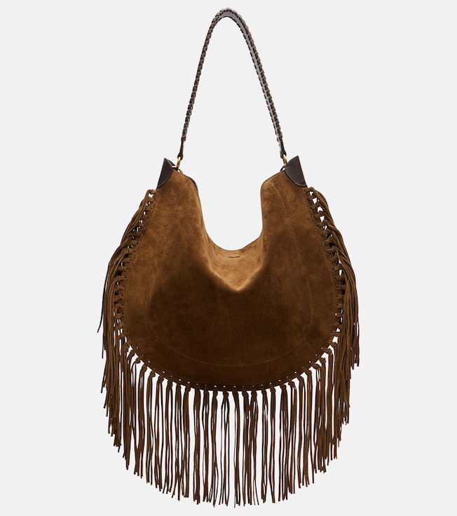 Oskan Soft Large suede shoulder bag