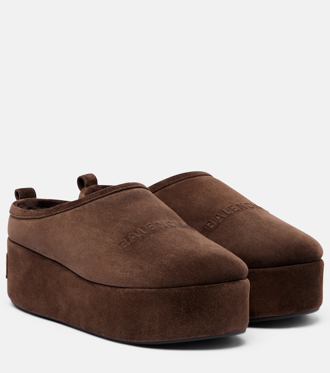 Alaska suede platform mules  | Balenciaga