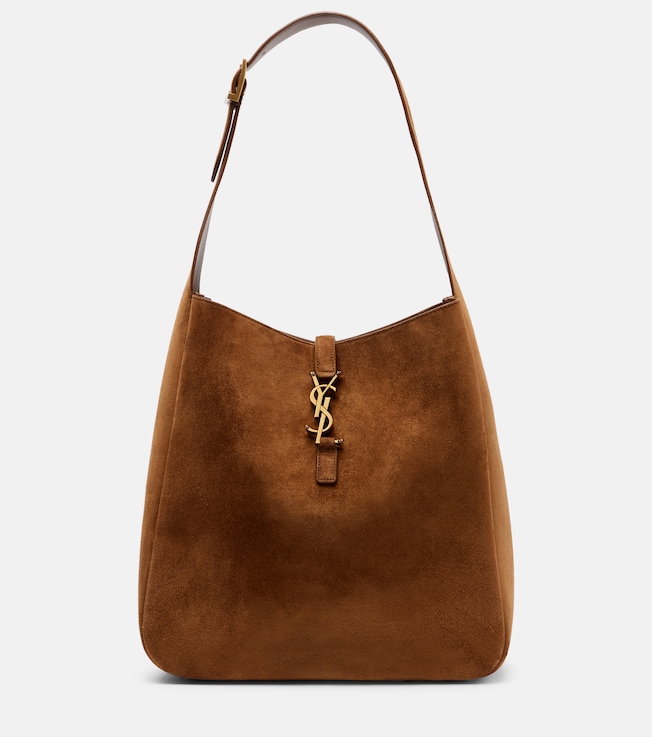 Le 5 à 7 Supple Large suede shoulder bag