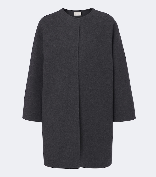Cove oversized cashmere and wool coat