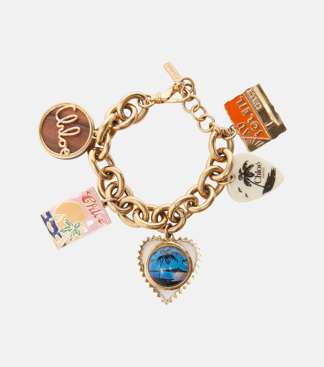 Postcards embellished bracelet