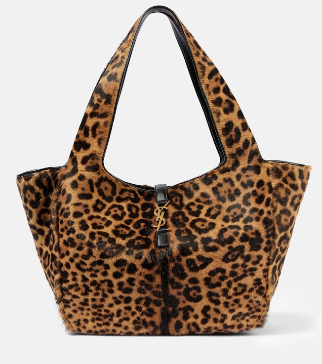 Le 5 À 7 Bea leopard-print shoulder bag