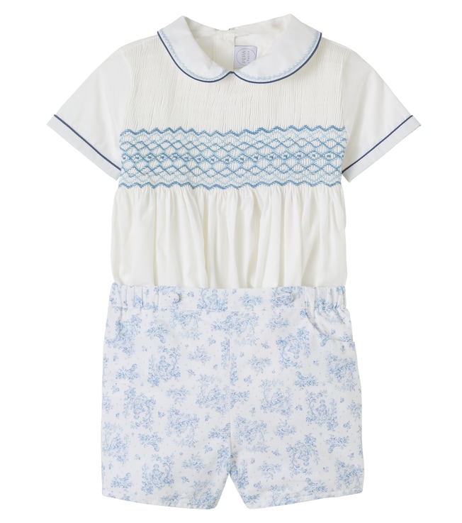 Cotton top and shorts set | Pepa London