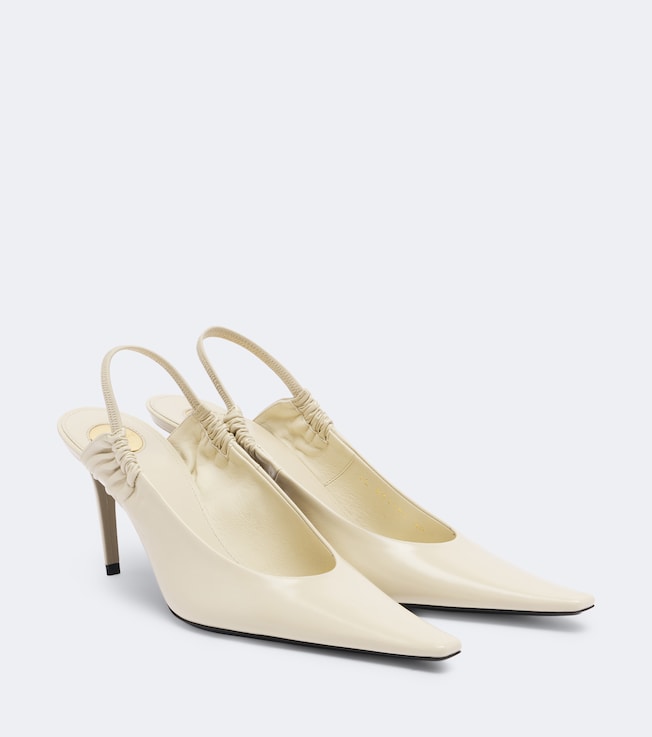 Anne-Marie leather slingback pumps