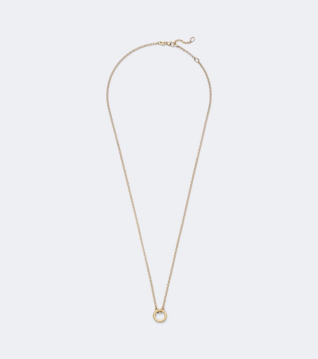 Belcher Small 18kt gold chain necklace