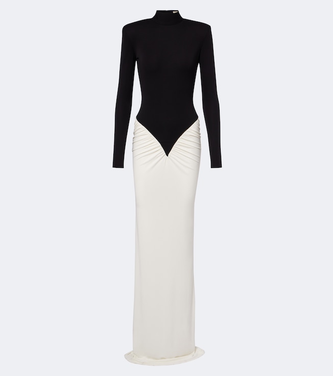 Darja ruched gown