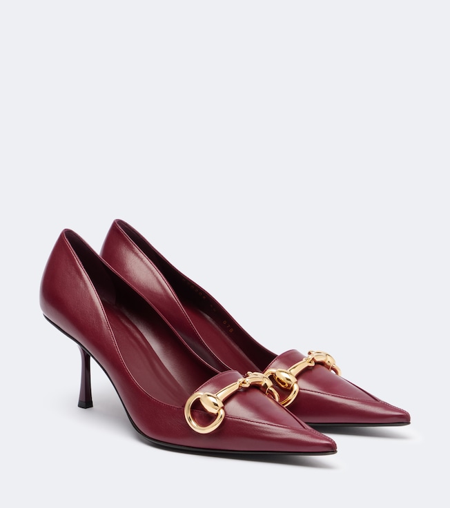 Helena Horsebit leather pumps