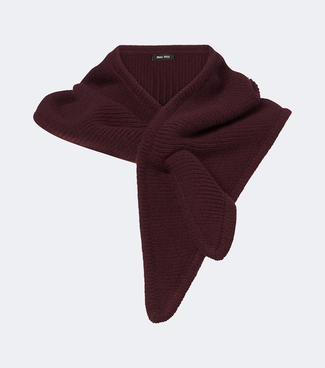 Wool and cashmere shawl
