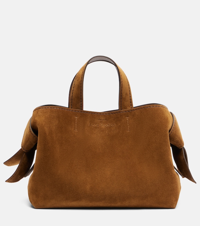 Musubi suede tote bag