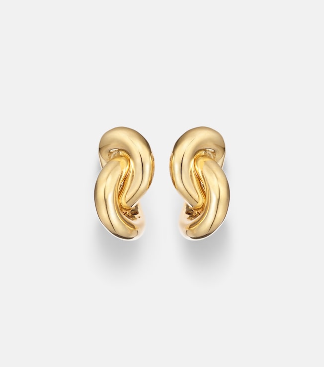 Legacy Knot Small 18kt gold earrings