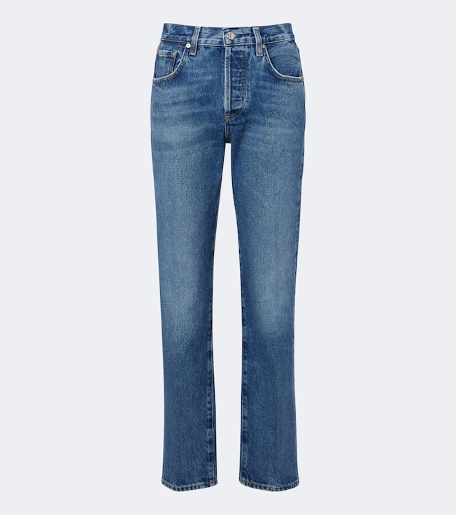 '90s French straight jeans
