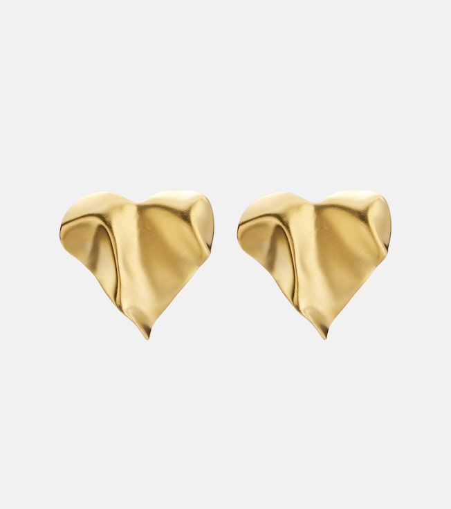 Eros 24kt gold-plated earrings
