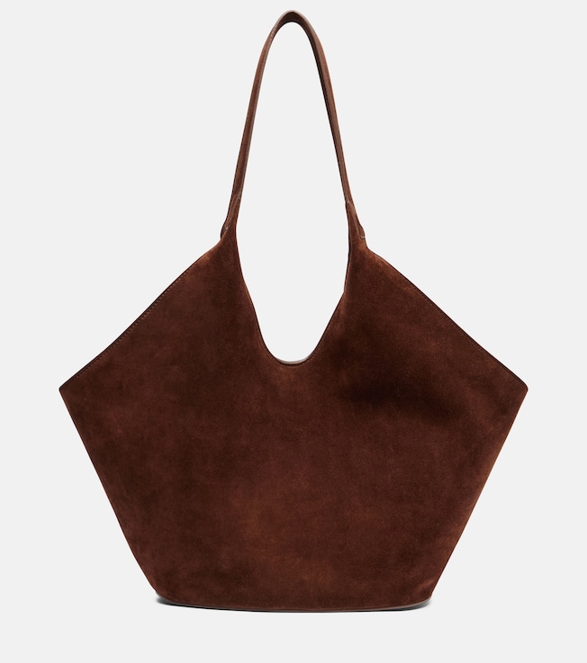 Phantom suede tote bag