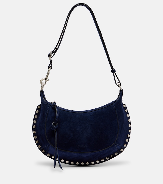 Oskan Moon suede shoulder bag