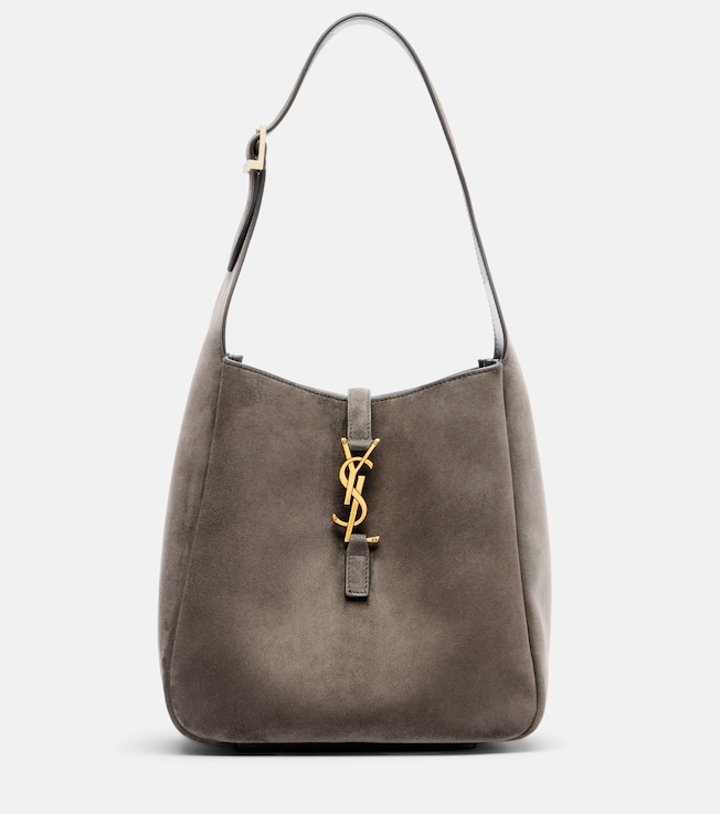 Le 5 à 7 Supple Small suede shoulder bag