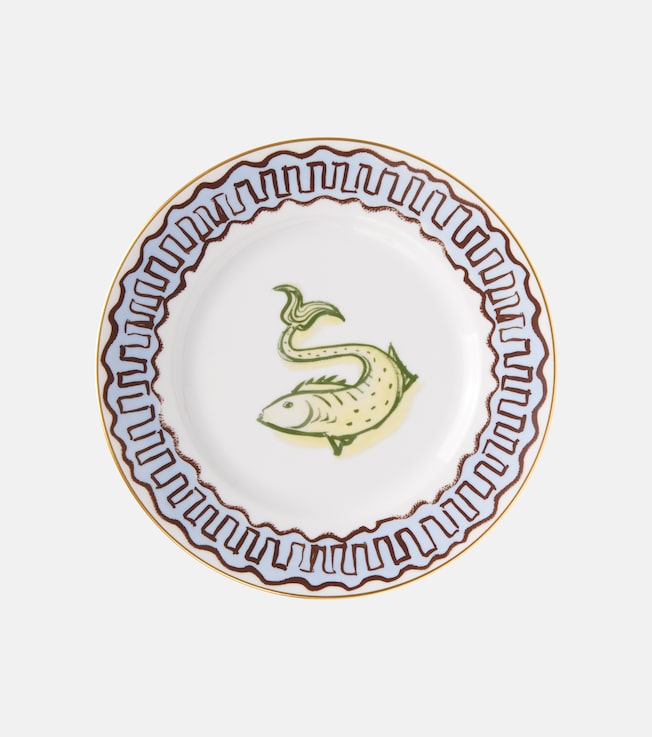 Il Viaggio Di Nettuno porcelain dinner plate | Ginori 1735