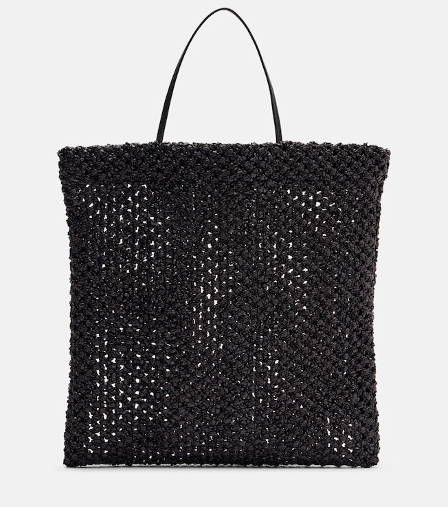 Barn Small raffia tote bag