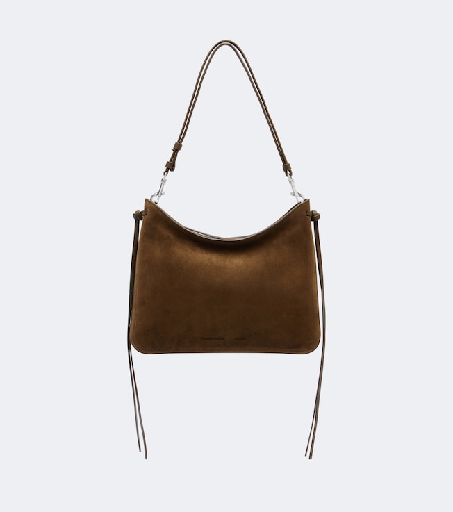 Gig suede shoulder bag