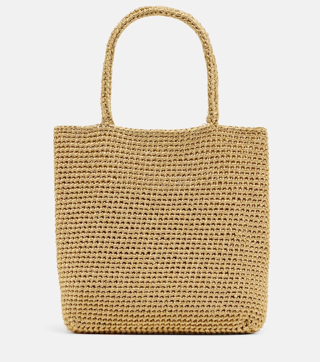 Cecily Small metallic-effect tote bag