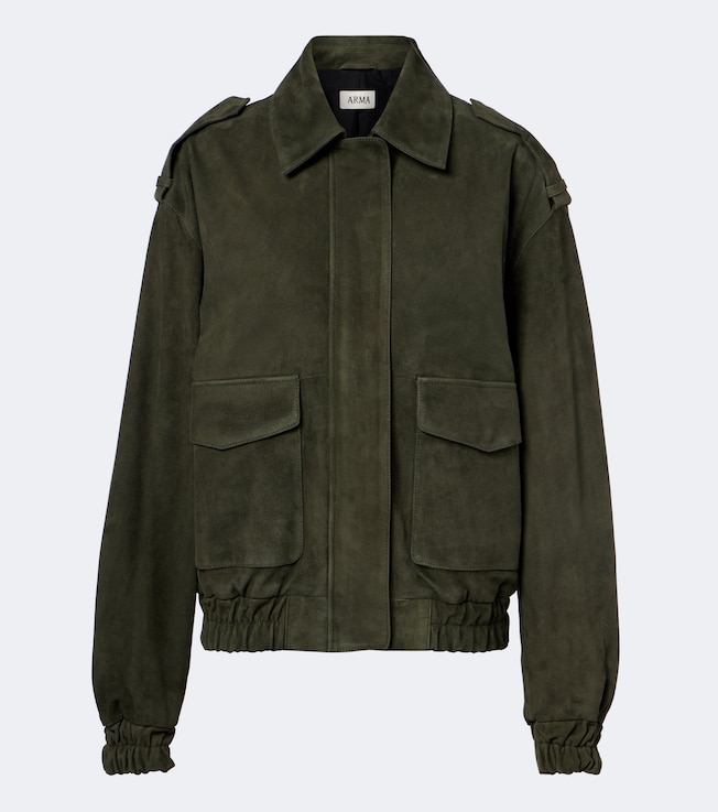 Halti suede blouson jacket