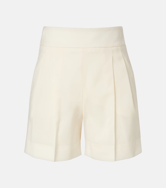 Virgin wool shorts