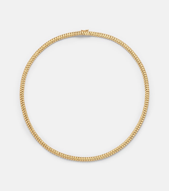 Zoe Thin 18kt gold choker