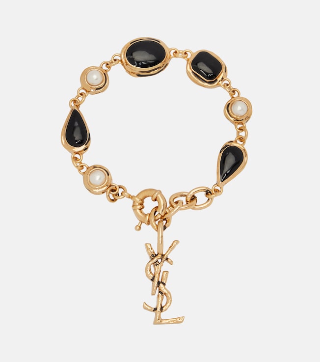 Cassandre embellished chain bracelet