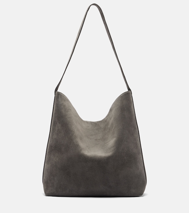 Sac Supple Large suede tote bag