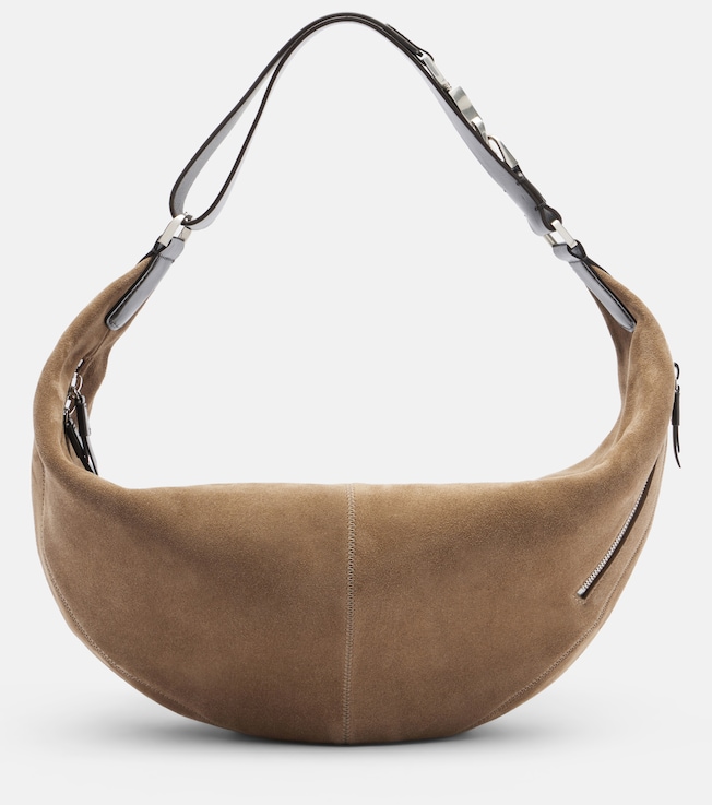 Quiver Small suede shoulder bag