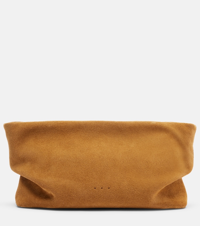 Nina Small suede clutch