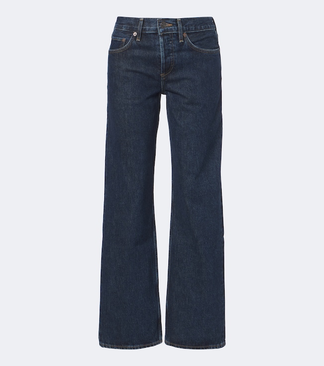 Low Rise Loose wide-leg jeans
