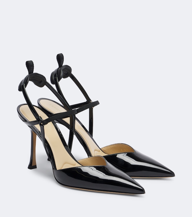 Very Colibrì leather slingback pumps